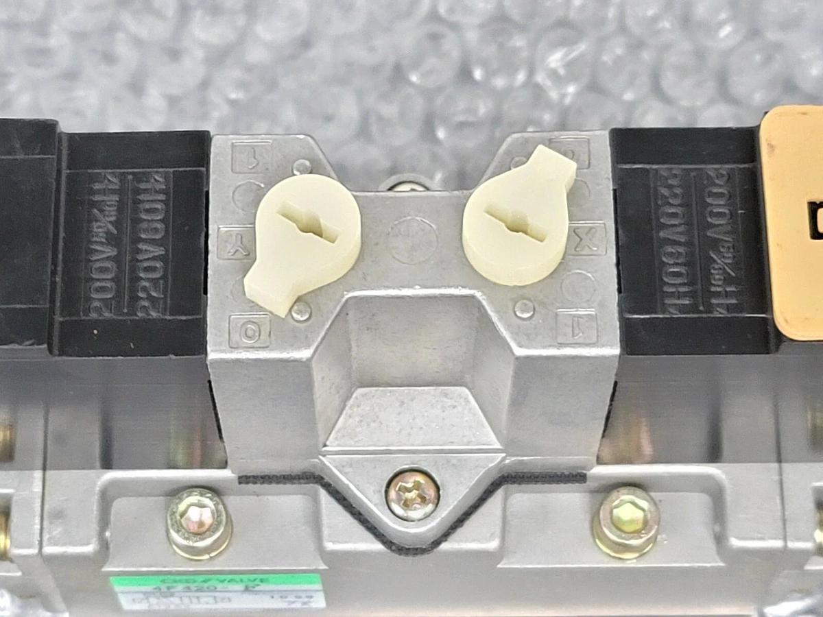 Used CKD 4F420-F VALVE 4F420 1.0-9.9 200/220V 50/60HZ
