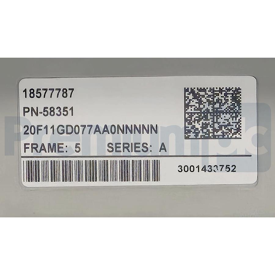 Used Allen Bradley 20F11GD077AA0NNNNN /A PowerFlex 753 AC Drive 480V 60HP NSMP (read)