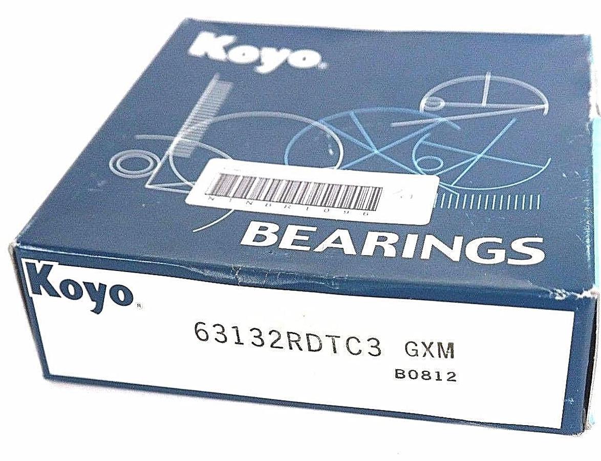 Used NIB KOYO 63132RDTC3 GXM B0812 BEARING 63132RDTC3GXM