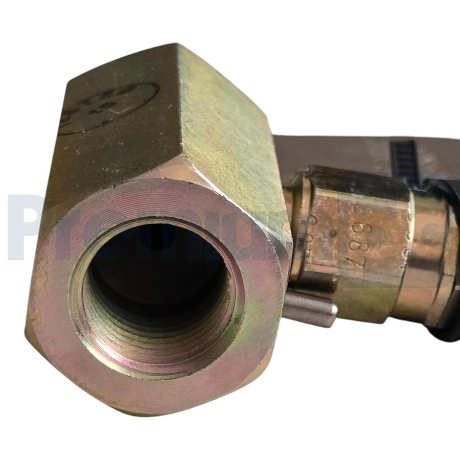 Used Lone Star by Parker PGI V-508P6P | V-508 Needle Valve 1/2" NPT Carbon Steel NEW