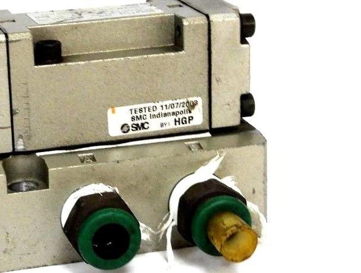 Used SMC NV8A4114-00N VALVE NV8A411400N, PRESS. 150 PSI MAX. PILOT: 20-150 PSI