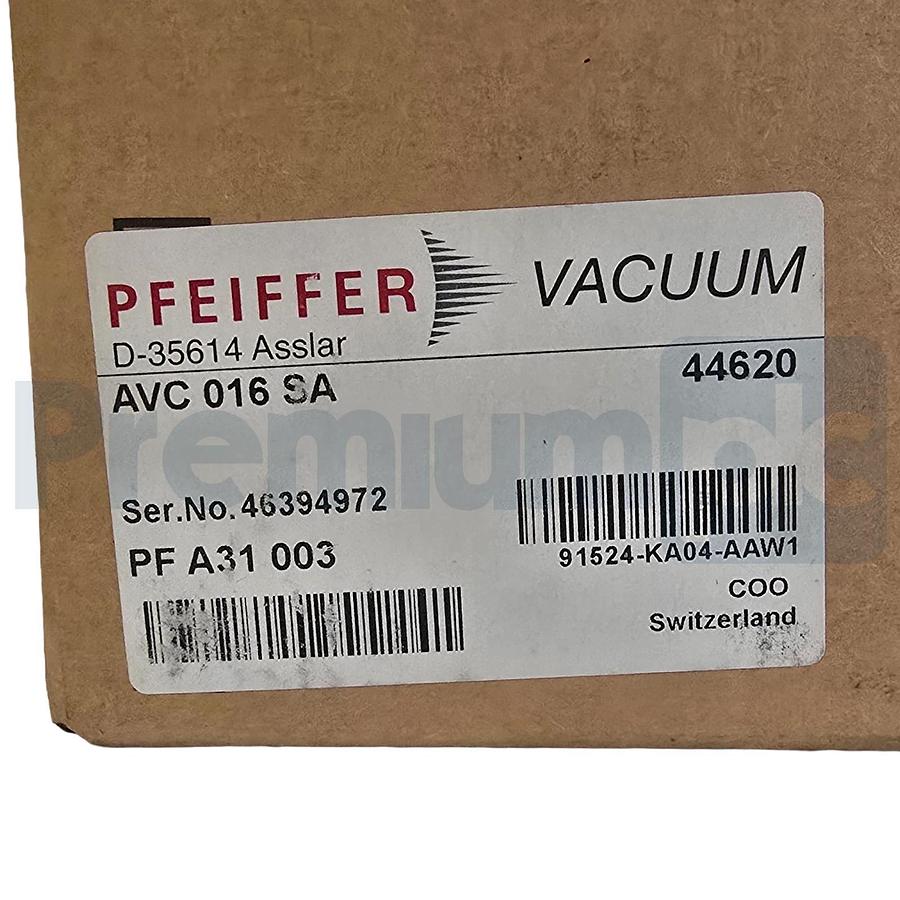 Pfeiffer Vacuum AVC 016 SA Manually Actuated Angle Valve 2000237544 | PF A31 003
