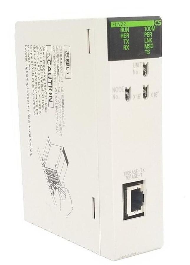 Used OMRON CS1W-FLN22 FL-NET PLC MODULE CS1WFLN22