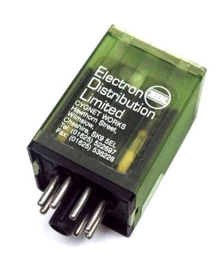 Used EDL COMAT C21D1/DC24V RELAY 24VDC, 10A, 400V, C21D3, C21D1DC24V