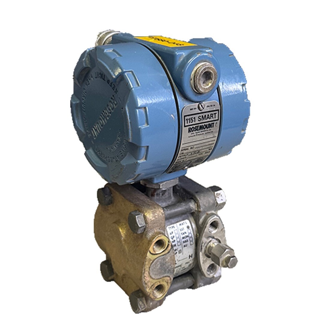 Used ROSEMOUNT 1151GP5S22B1L4 1151 SMART PRESSURE TRANSMITTER 4-20MA