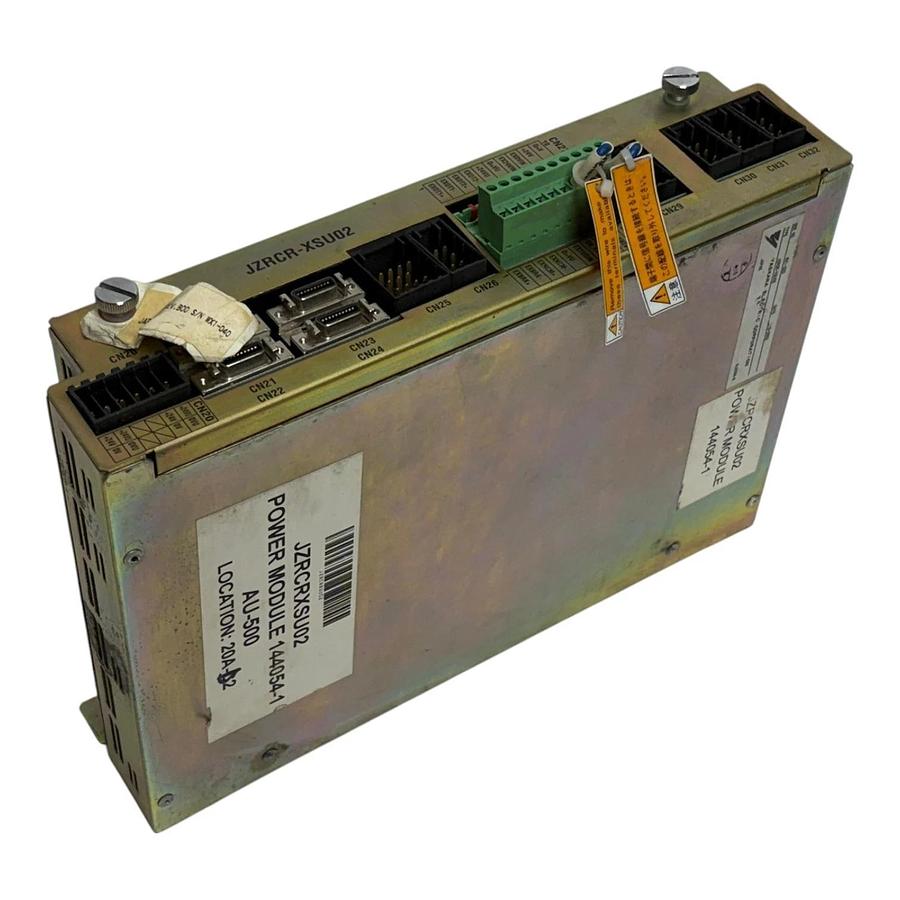 Used Yaskawa JZRCR-XSU02 Motoman XRC Robot Servo Controller Power Module 144054-1