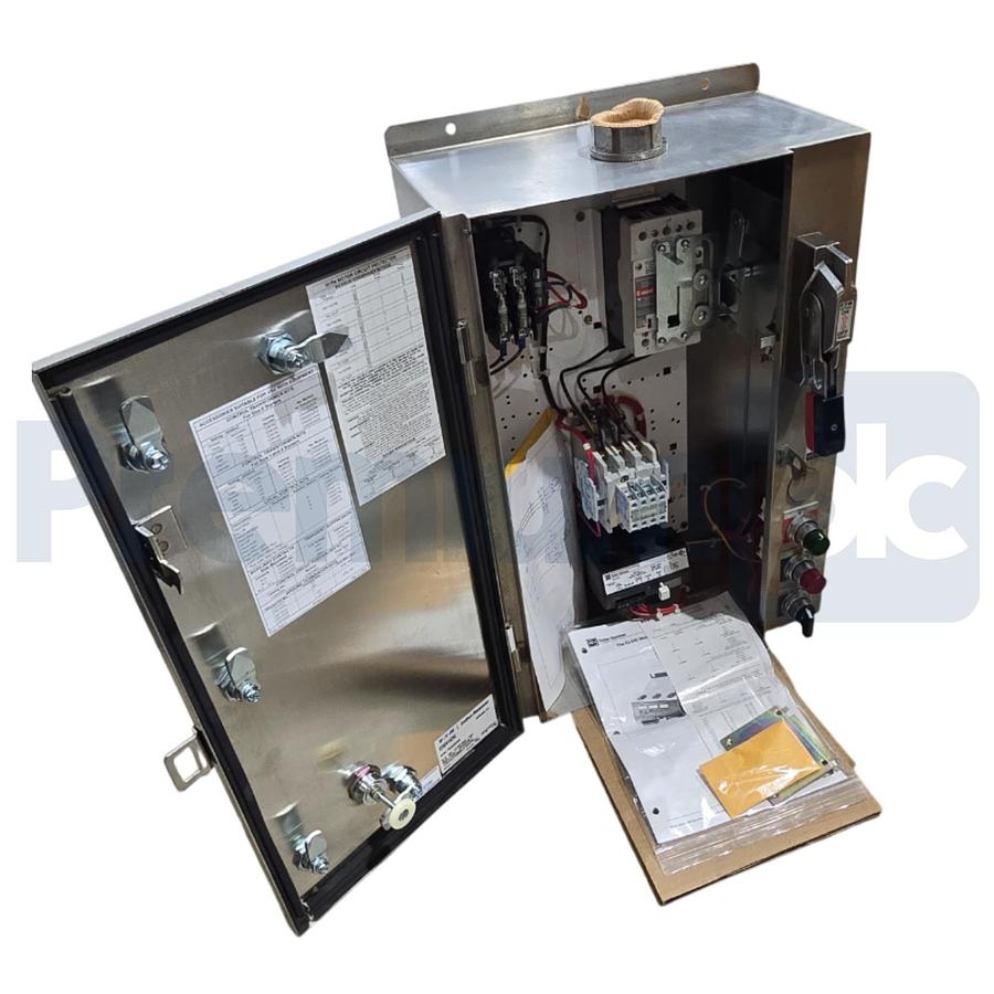 Used EATON CUTLER-HAMMER ECN2414CHC MODS: P3A23C40 NEMA MOTOR CONTROL W/ IQ504A NSMP