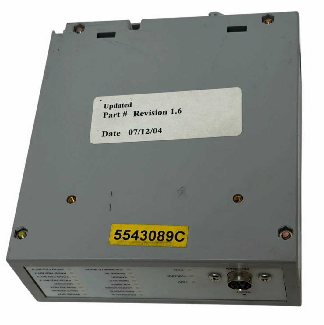 Used Atlas 5543089C Multi-Caliper Control Module Revision 1.6 Gauge Block