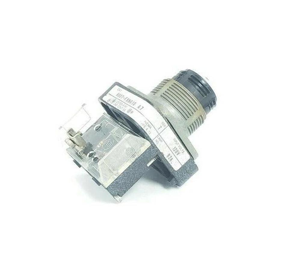 Used ALLEN BRADLEY 800T-FXNR10XA7 PUSHBUTTON SER. T 120V B2A LAMP 800TFXNR10A7