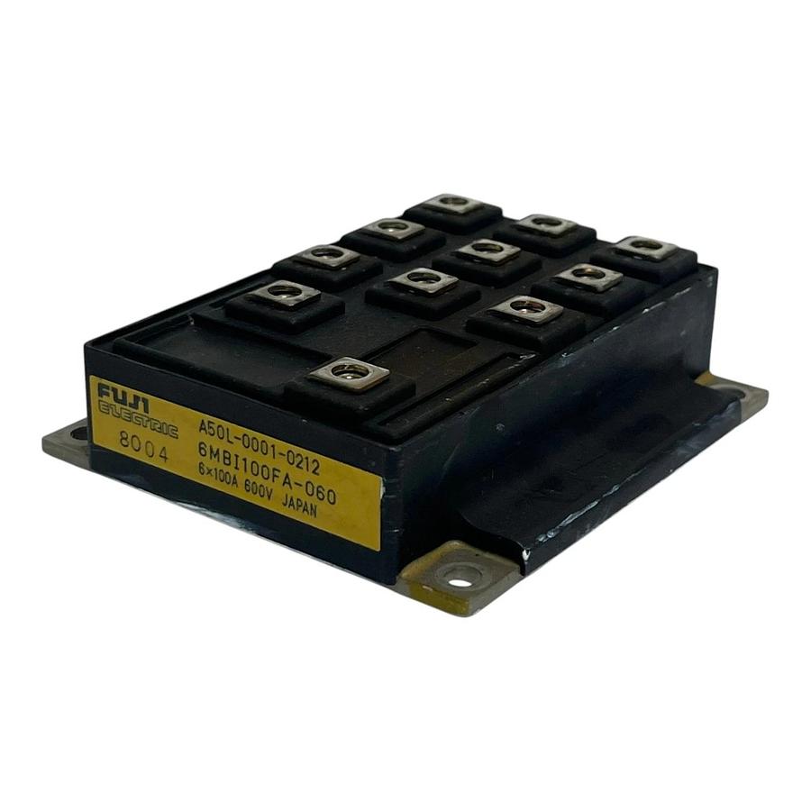 Used Lot of 3 - Fuji Electric 6MBI100FA-060 6-Pack IGBT Modules