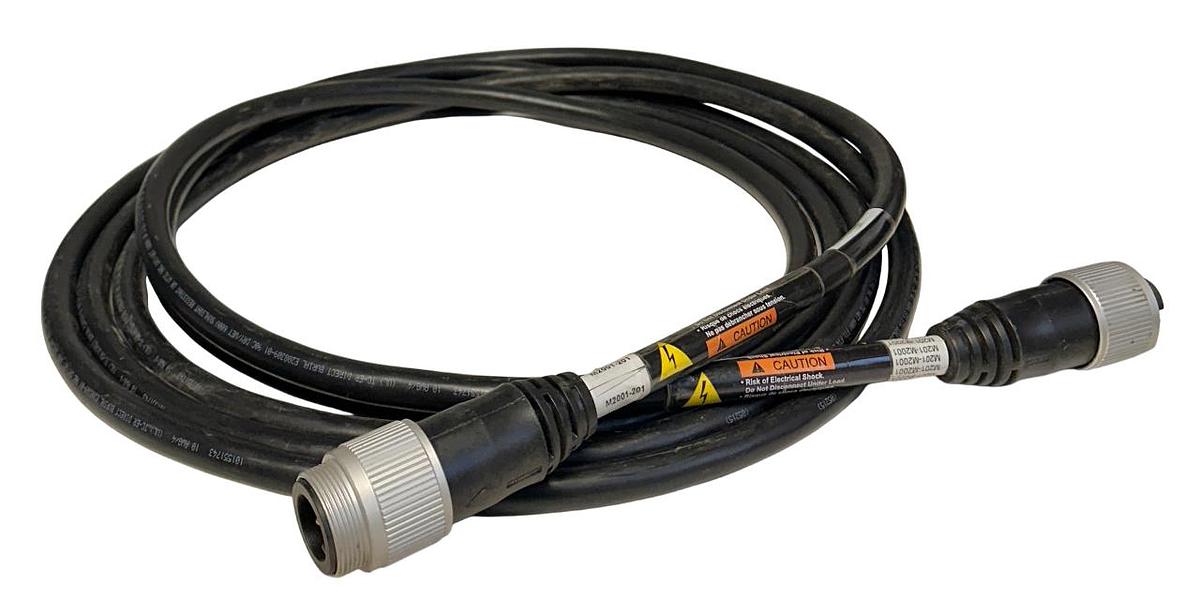 Used TURCK GSDA GKDA 40-6M/S4000 / U-35543 POWER FAST EXTENSION CABLE 600VAC NSNP