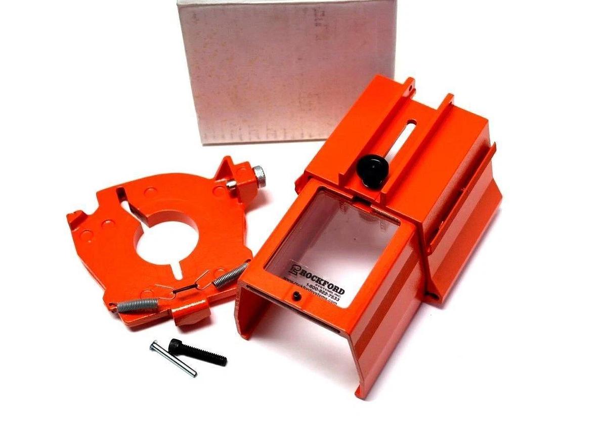 Used NIB ROCKFORD DZS003 DRILL SHIELD 2 TIER UP PIVOT MTS 1-3/4" BORE DZS-003