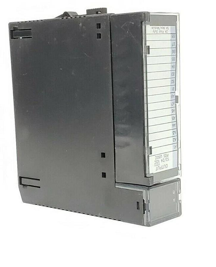 Used GE FANUC IC693MDL740F OUTPUT MODULE 12/24VDC 0.5A 16PT POS
