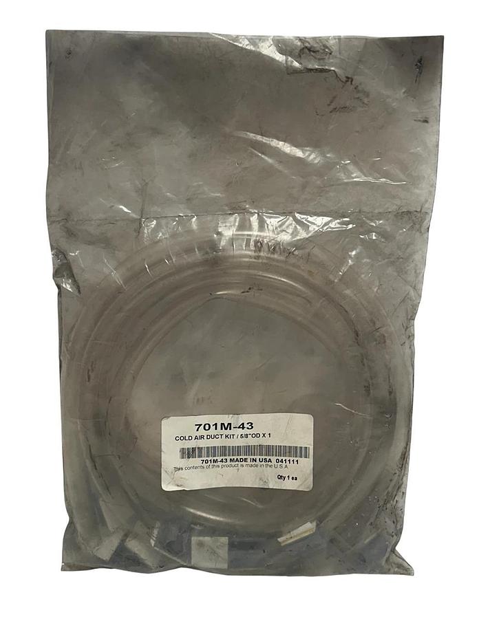 Used VORTEC 701M-43 / 701M43 COLD AIR DUCT KIT / 5/8'' OD x 1 OEM NSFS