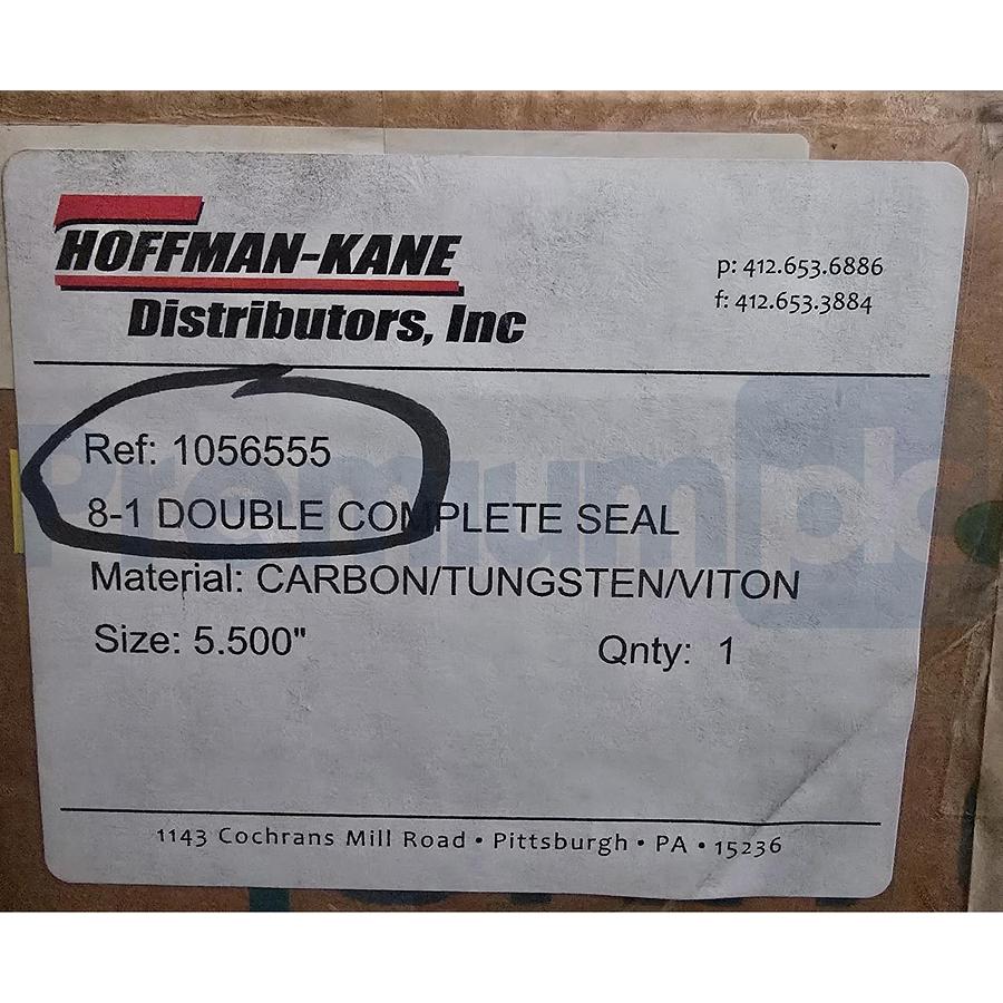 John Crane M17689 Type 8-1 5.500" Double Mechanical Seal Assembly 511-1315/316