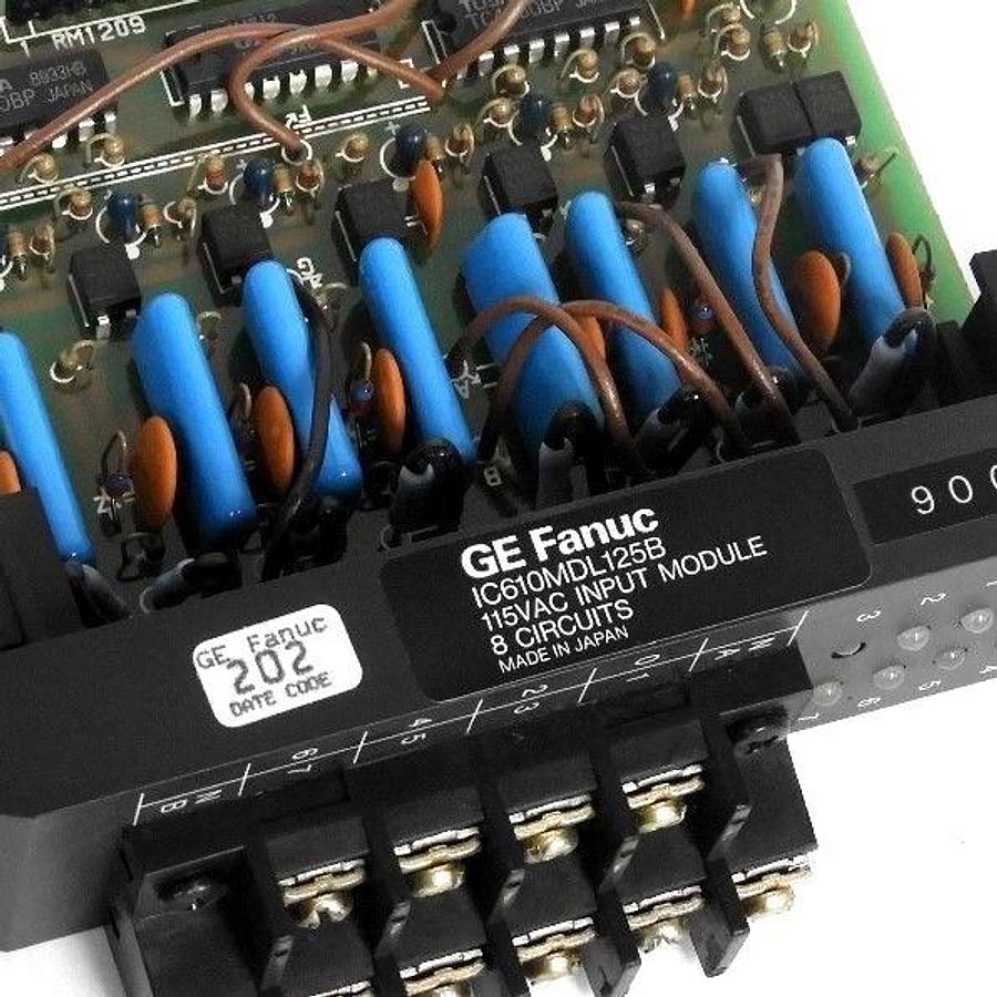 Used GE FANUC IC610CHS110A SERIES ONE PROGRAMMABLE CONTROLLER W/ INPUT & OUTPUT