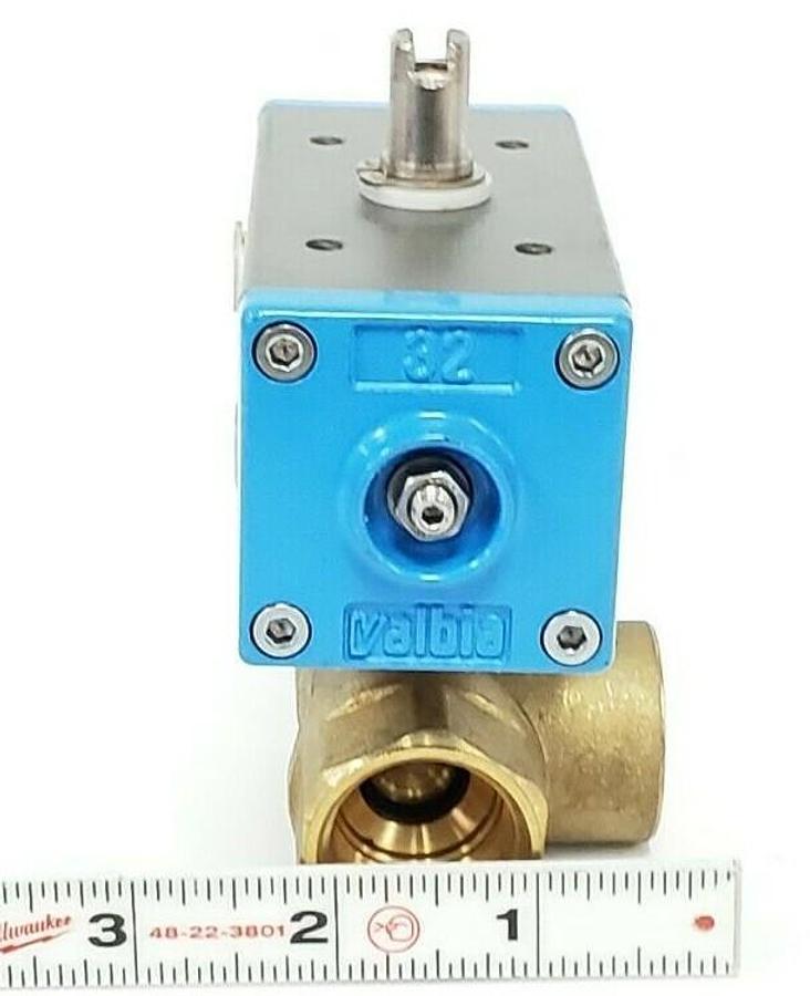 Used UNIVERSAL COMPONENTS INC. PD/B2S-6TL BRASS ACTUATED VALVE 3/4''