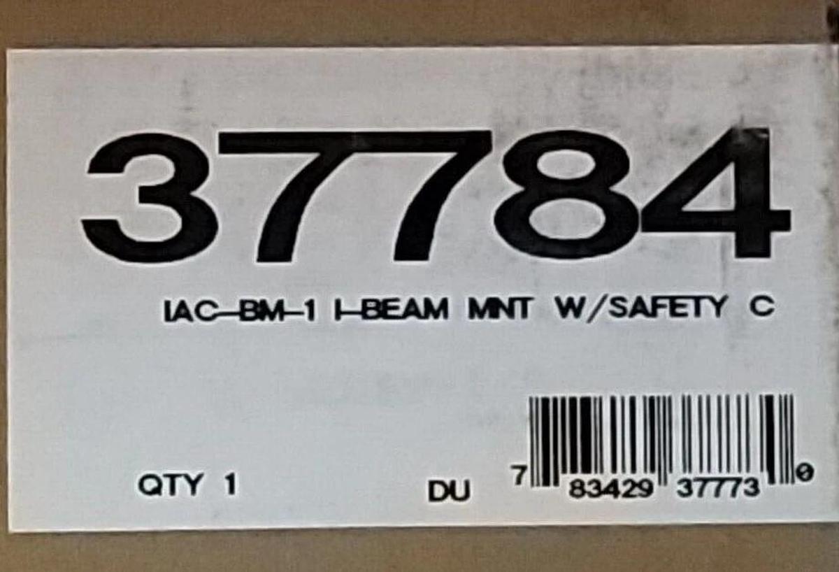 Used NEW AIRMASTER 37784 IAC-BM-1 I-BEAM UNIT W/ SAFETY KIT