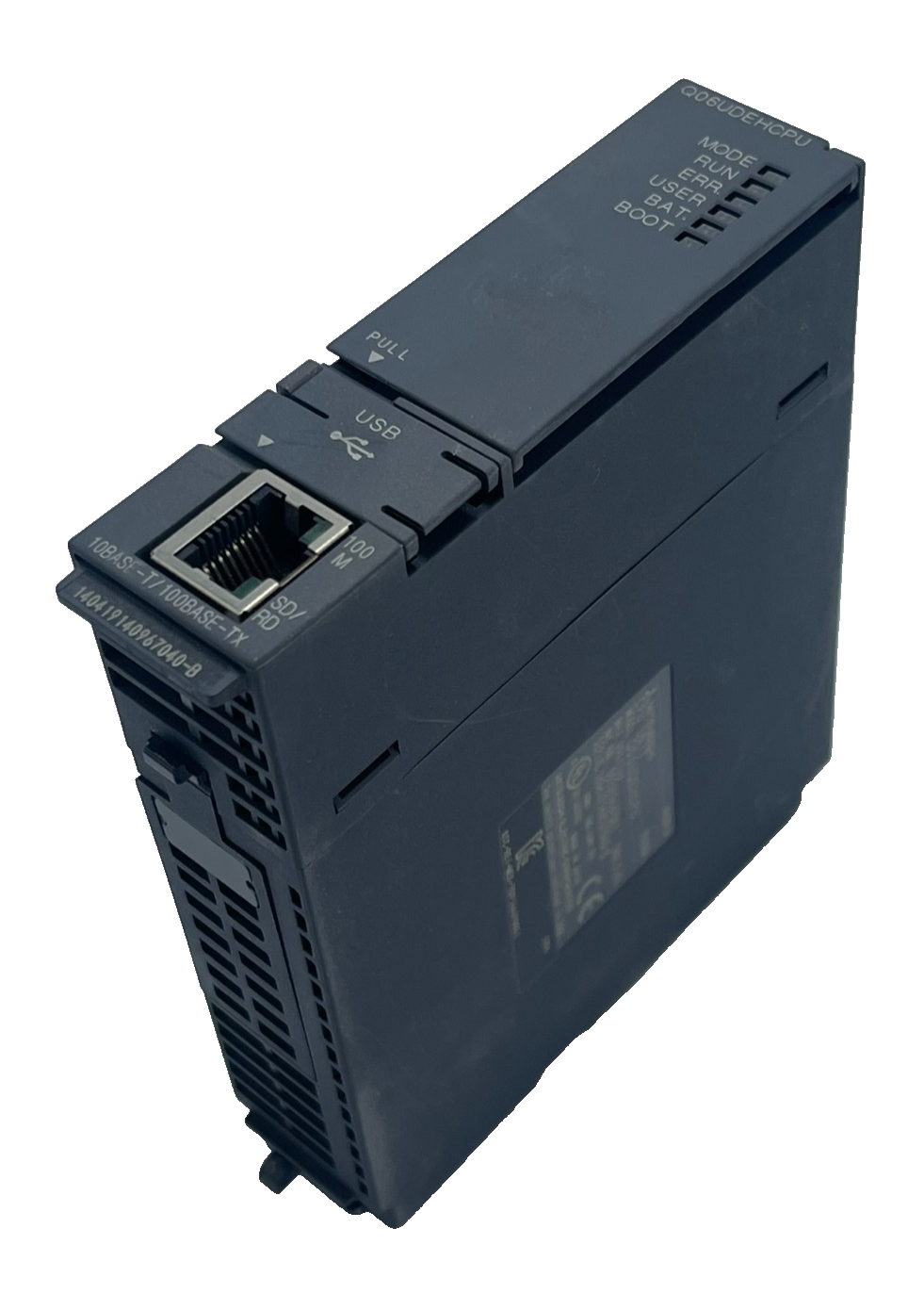 Used Mitsubishi Q06UDEHCPU Universal Model Q PLC CPU 60K Steps Ethernet High-Speed