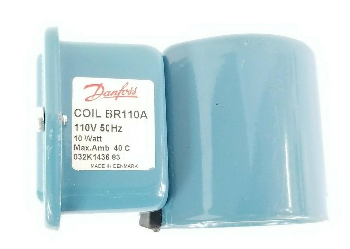 Used NEW DANFOSS BR110A COIL 110V 50HZ, 10 WATTS 032K143683