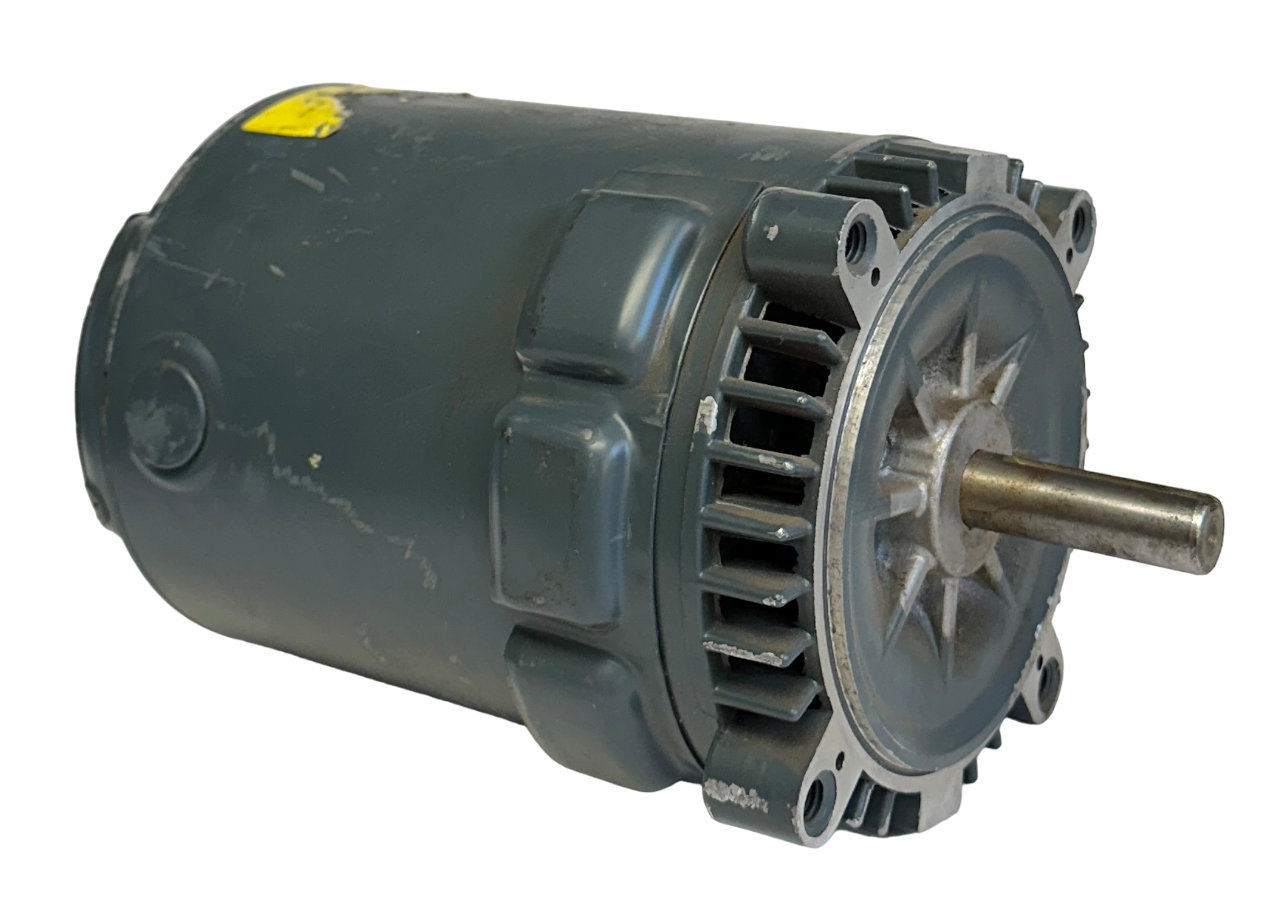 Used GENERAL ELECTRIC 5K36FG873 AC MOTOR 1/3HP 3450RPM 3PH 230/460V 60Hz USNP