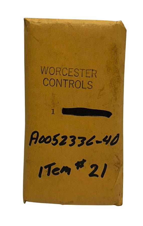 Used WORCESTER CONTROLS A0052336-40 / A005233640 BALL VALVE SEAT & SEAL KIT 1'' NSMP