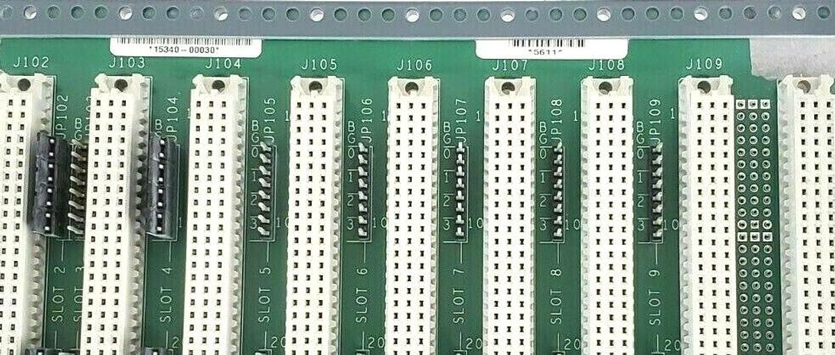 Used ADEPT TECH AMP PACKAGING SYSTEMS 15340-00030 REV. A PC BOARD 1534000030