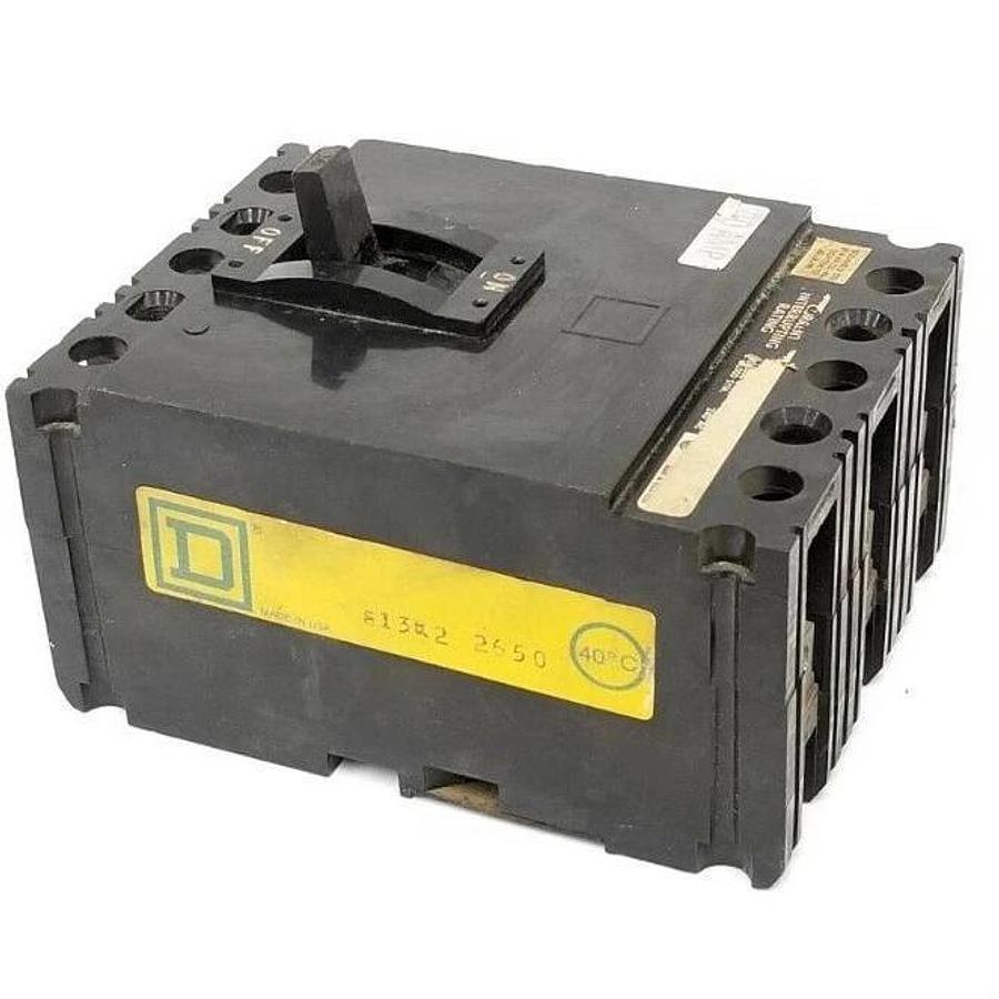 Used SQUARE D FAL-36030 CIRCUIT BREAKER W/ LUGS 30A 3P 600VAC 42362 FAL36030