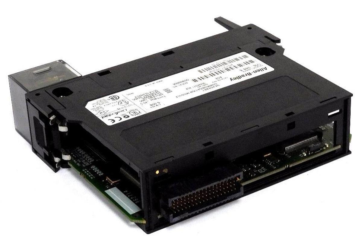 Used ALLEN BRADLEY 1756-DNB SER. B DEVICENET COMMUNICATION MODULE 1756DNB