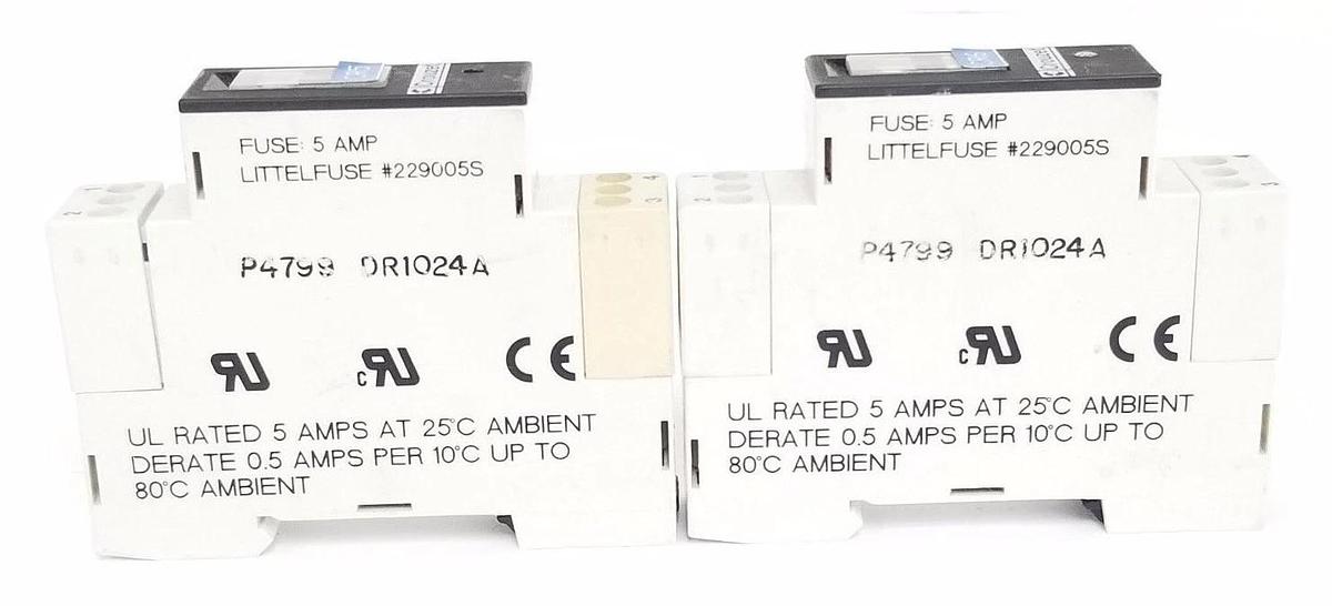 Used LOT OF 2 CROUZET GORDOS GMS-OAC RELAYS 12-280VAC, 5A, 50/60HZ, 84120105