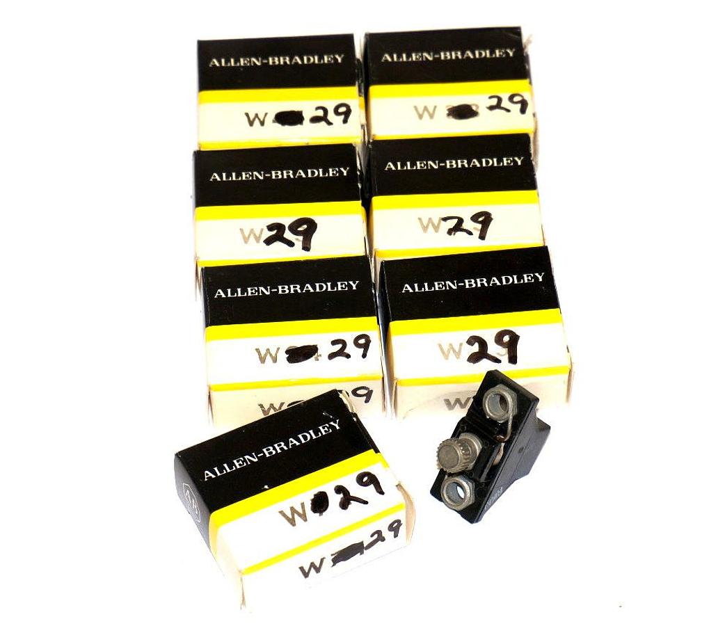 Used LOT OF 7 NIB ALLEN BRADLEY W29 HEATER ELEMENTS