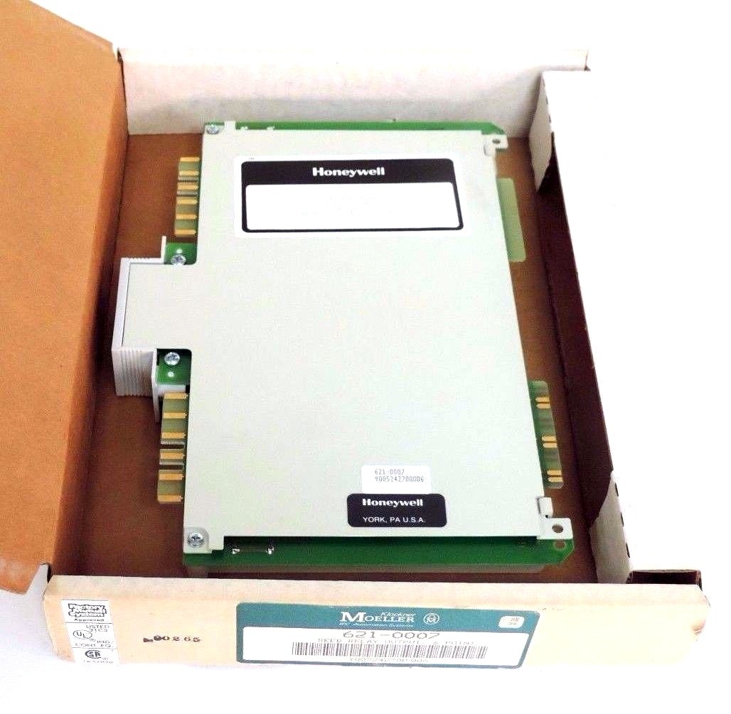 Used NIB HONEYWELL 621-0007 REED RELAY OUTPUT MODULE 250VAC, 140VDC, .5A, 6210007