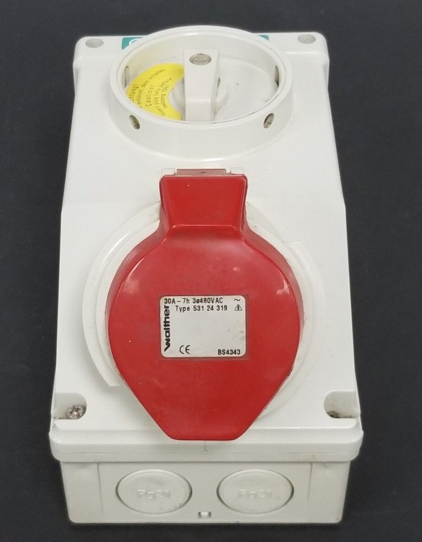 Used NEW WALTHER CEEtyp INTERLOCK HOUSING W/ 531-24-319 PIN & SLEEVE FEMALE BS4343