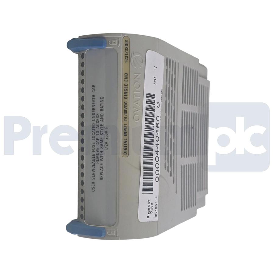 Used Emerson 1C31232G01 Ovation DCS 16-Ch Digital Input Module 24/48VDC NSNP