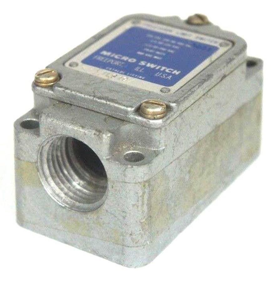 Used MICRO SWITCH 1LS19 LIMIT SWITCH 10A-120 240 OR 480VAC SWITCH BODY ONLY