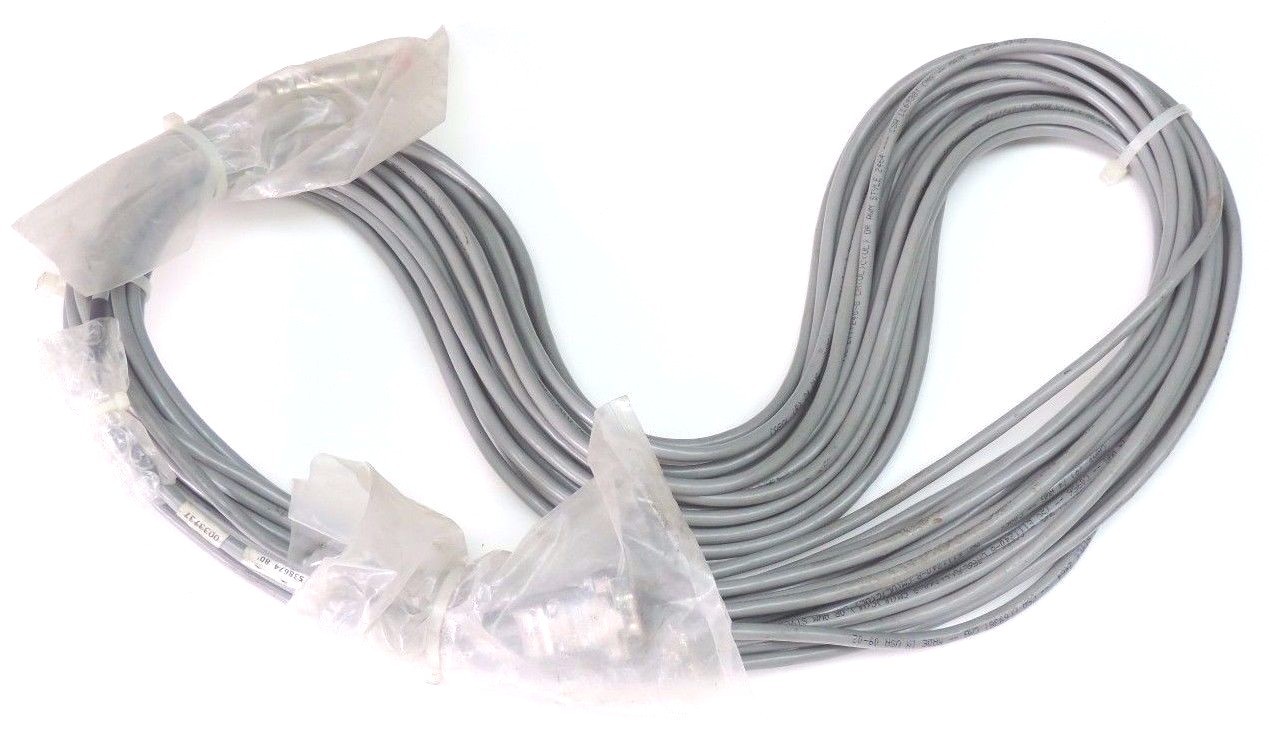 Used NEW CAROL 538674 CONNECTOR CABLE 80' REV 08/10/2000, MEC-17-05