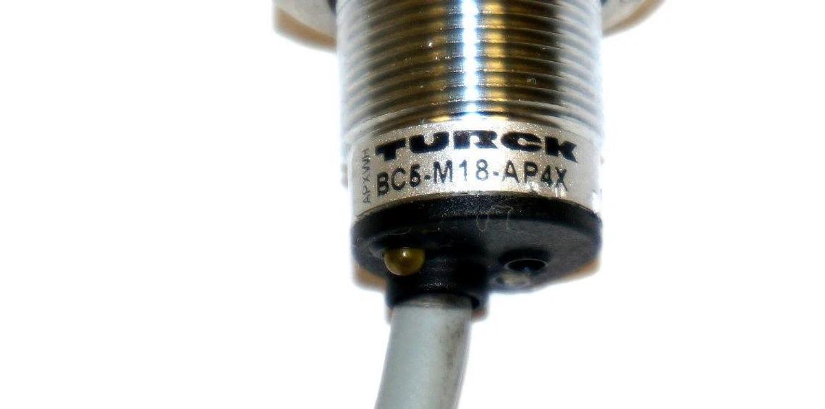 Used TURCK BC 5-M18-AP4X-0.2M-RS 4T CAPACITIVE SENSOR M2504090, BC5-M18-AP4X