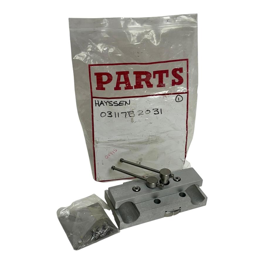 Hayssen 03117B2031 VFFS Packaging Machine Cross Seal Die Jaw Block