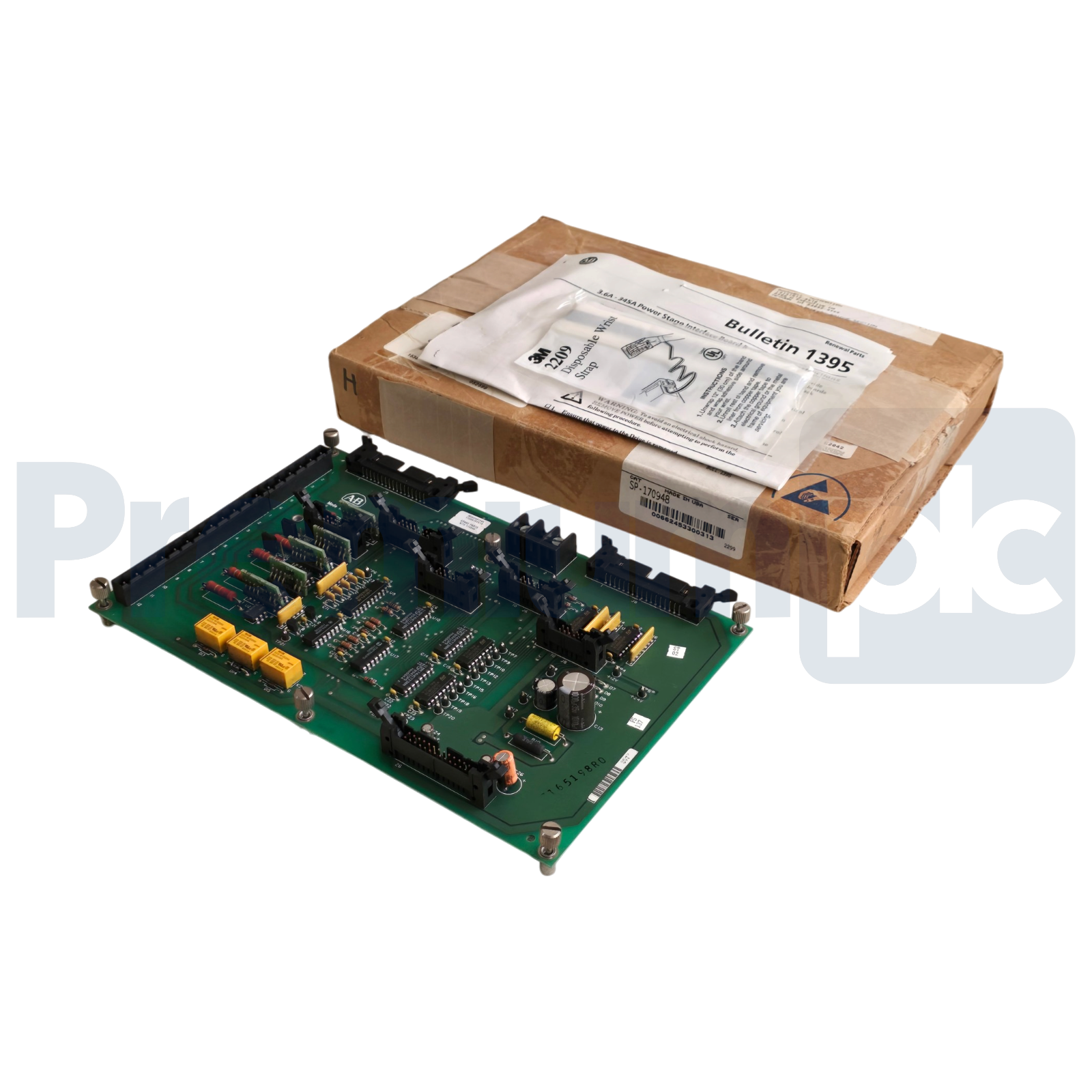 Used Allen Bradley SP-170948 1395 DC Drive Power Stage Interface Board 3.6-345 AMP