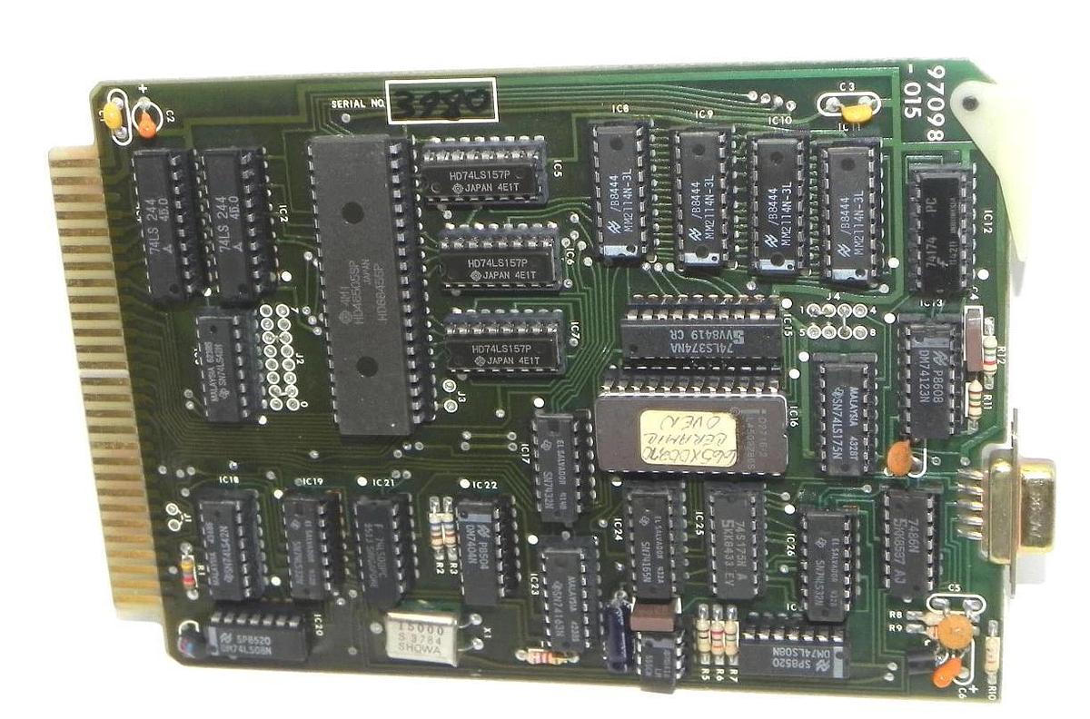 Used GD CALIFORNIA INC PROLOG 97098-015 PC COMPUTER BOARD 97098015