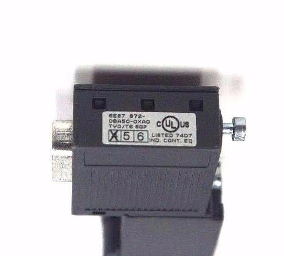Used LOT OF 3 SIEMENS 6ES7 972-0BA50-0XA0 PROFIBUS CONNECTORS 6ES7972OBA5OOXAO