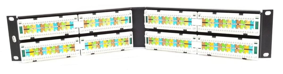 Used NIB COMMSCOPE SYSTIMAX 760056598 MODULAR PANEL 1100-48PSA
