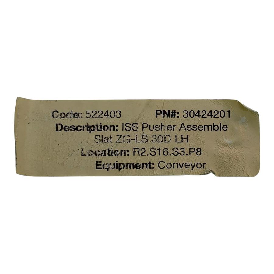 Used Honeywell Intelligrated IntelliSort Pusher Shoe Assembly 30424201 Slat LH New