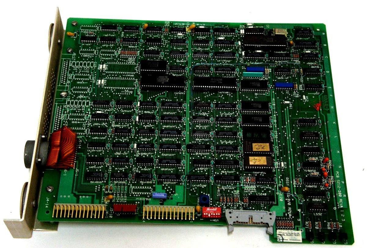 Used GOULD MODICON S212-200 CONTROL BOARD REV A PCB REV A7 S212200