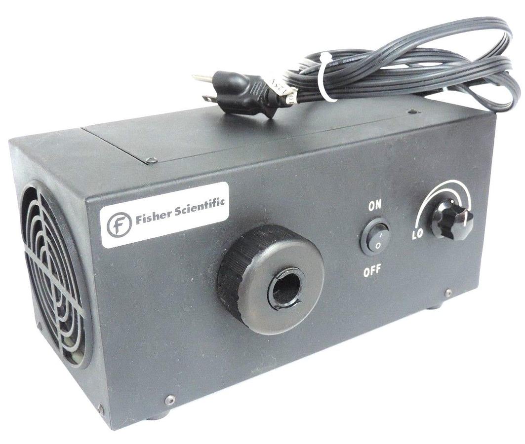 Used FISHER SCIENTIFIC 1256235 ILLUMINATOR FIBER OPTIC LIGHT SOURCE