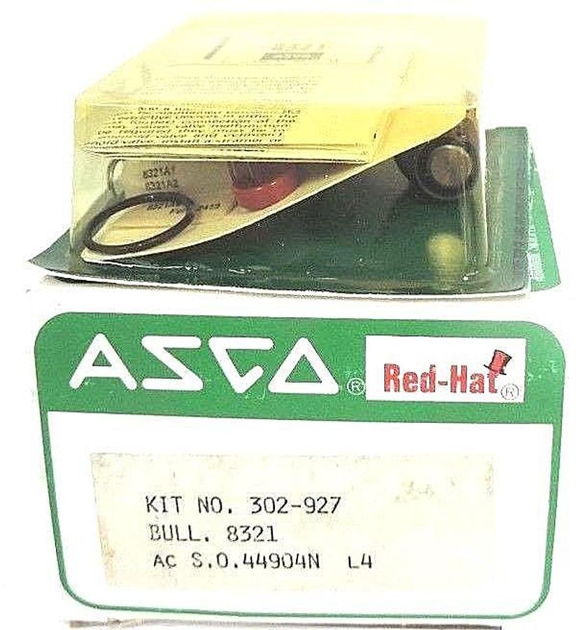 Used NIB ASCO 302-927 REBUILD KIT BULL. 8321, 302927
