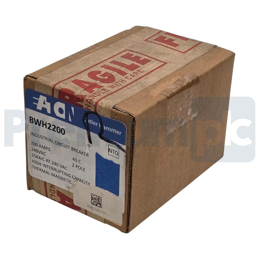 Eaton Cutler-Hammer BWH2200 BR Main Circuit Breaker 200A 2P 120/240V 25kA NSNP 786676460606