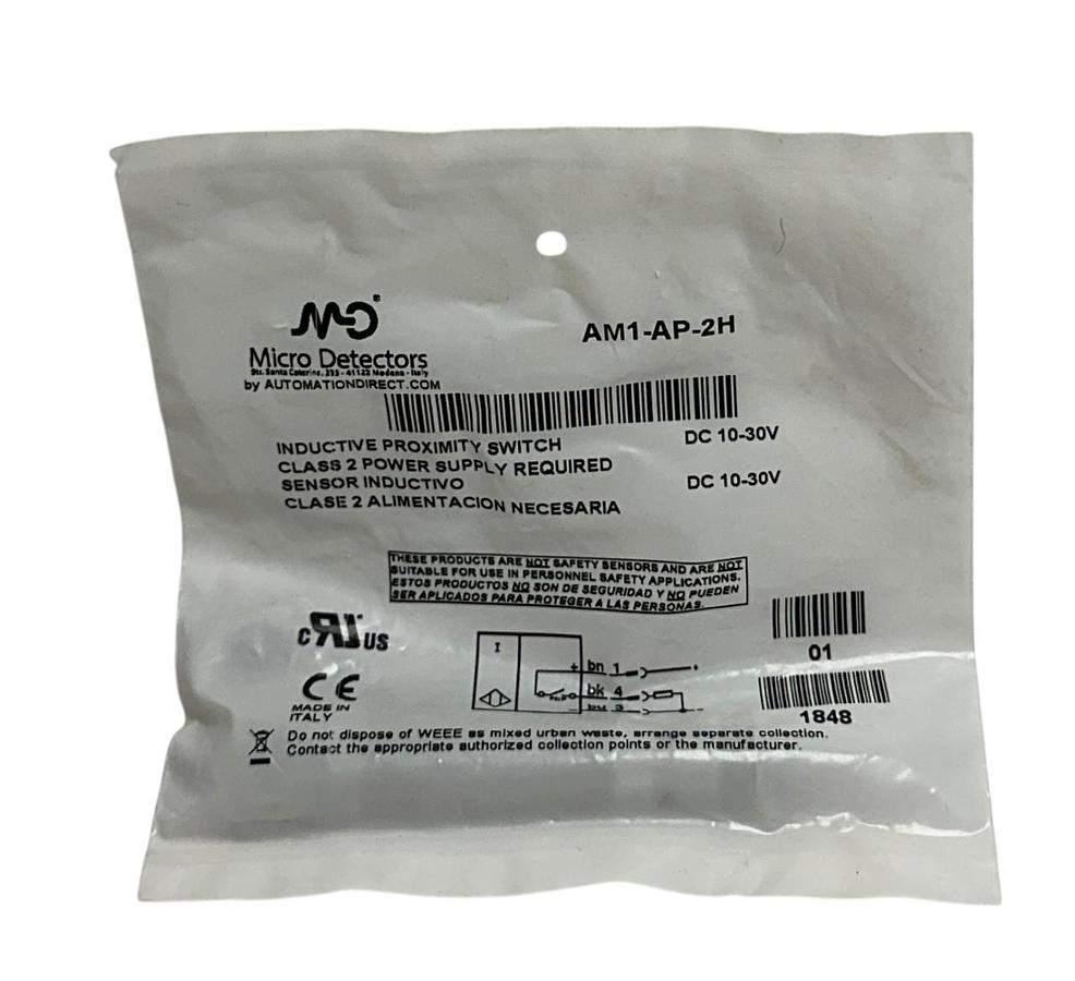 4 AUTOMATIONDIRECT MICRO DETECTORS AM1-AP-2H / AM1AP2H PROXIMITY SWITCHES NSFS