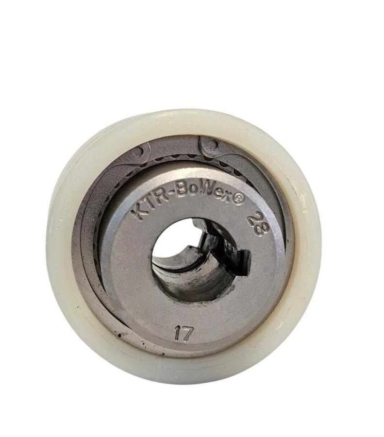 NEW KTR-BOWTEX 28 17 COUPLING WHITE PLASTIC KTRON 922640