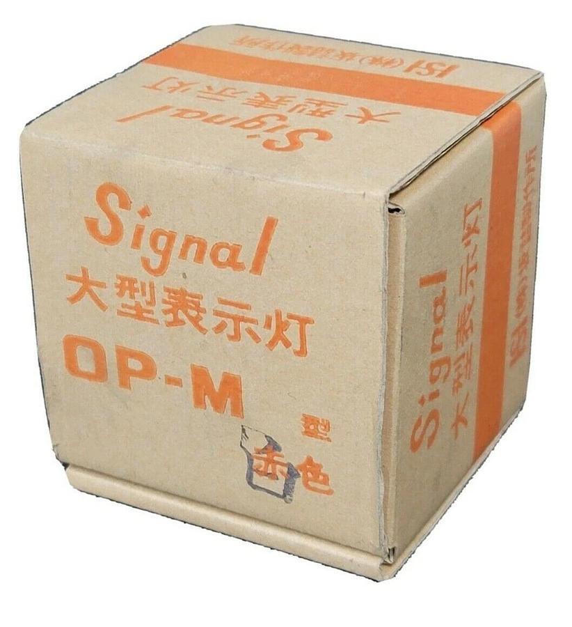 Used NIB SAKAZUME SIGNAL OP-M LED INDICATOR LIGHT OPM